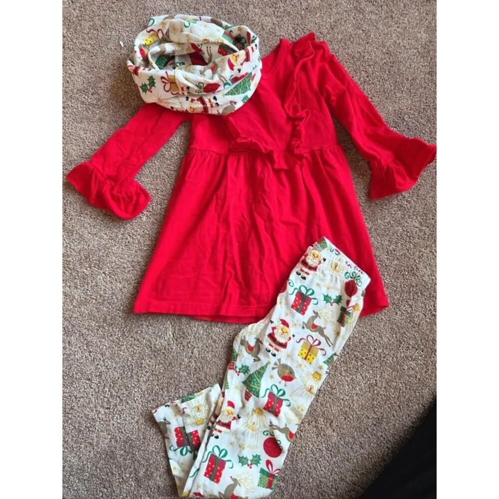 Girls Christmas outfit - complete